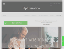 Tablet Screenshot of optimizationmedia.biz